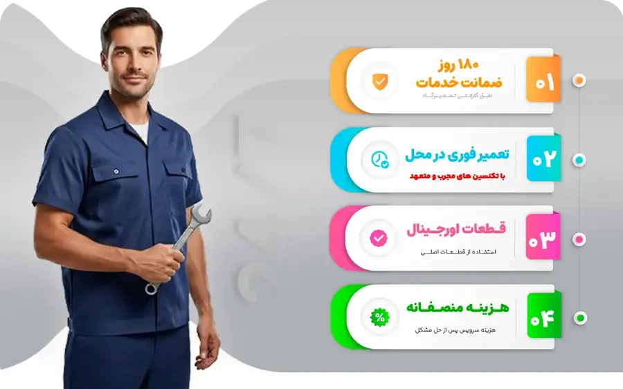 ویژگی های خدمات تعمیر ماشین ظرفشویی در مدرن سرویس